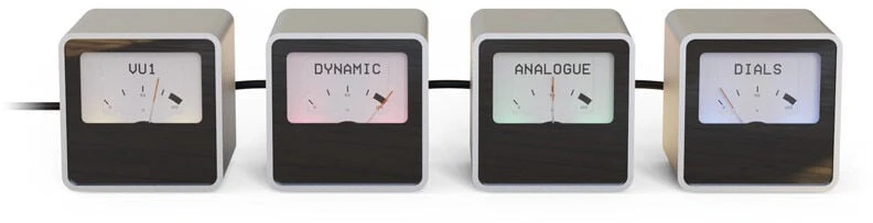 Streacom VU1-Dial – sidabro spalvos