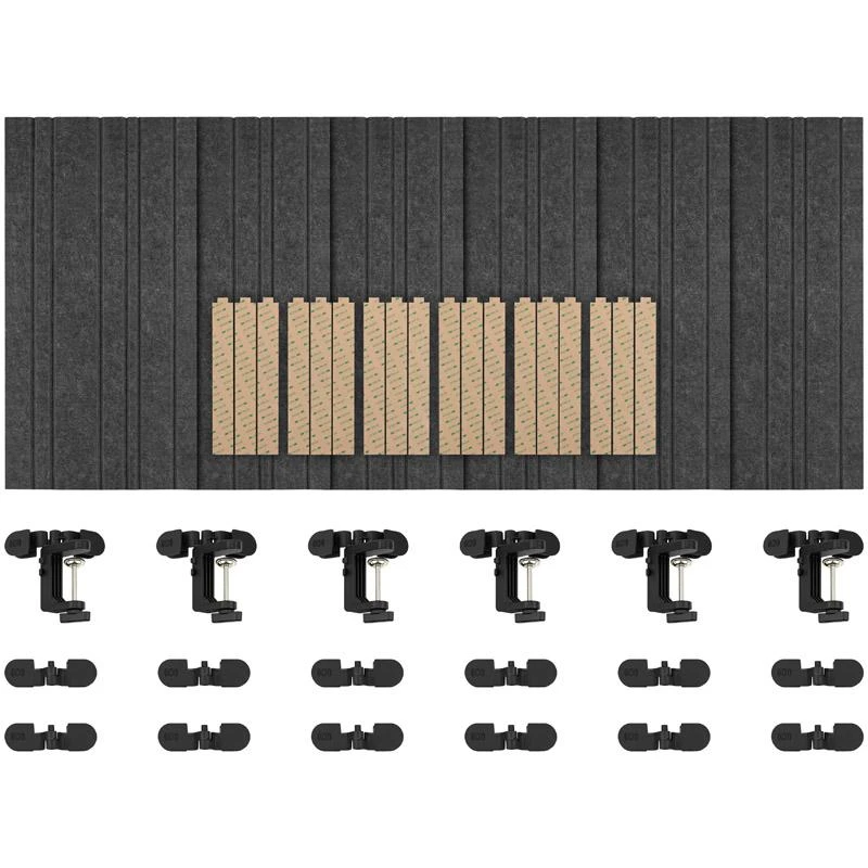 Streamplify Suaktyvinkite ACOUSTIC PANEL - 6 vnt. (pilka)