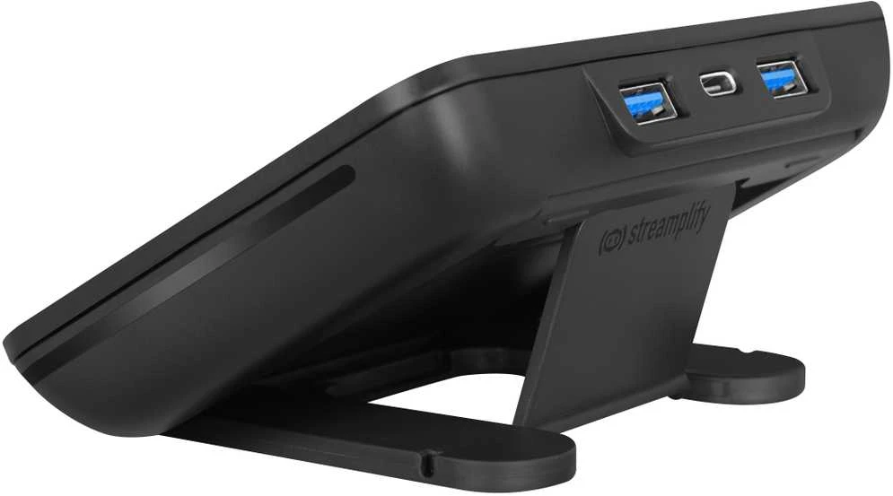„Streamplify STREAMING DECK ONE“ srauto valdiklis – juodos spalvos