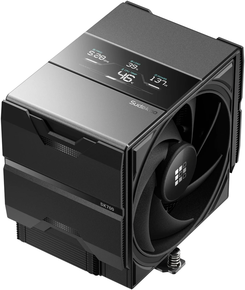 Sudokoo SK700V CPU Cooler – 120mm, juodas