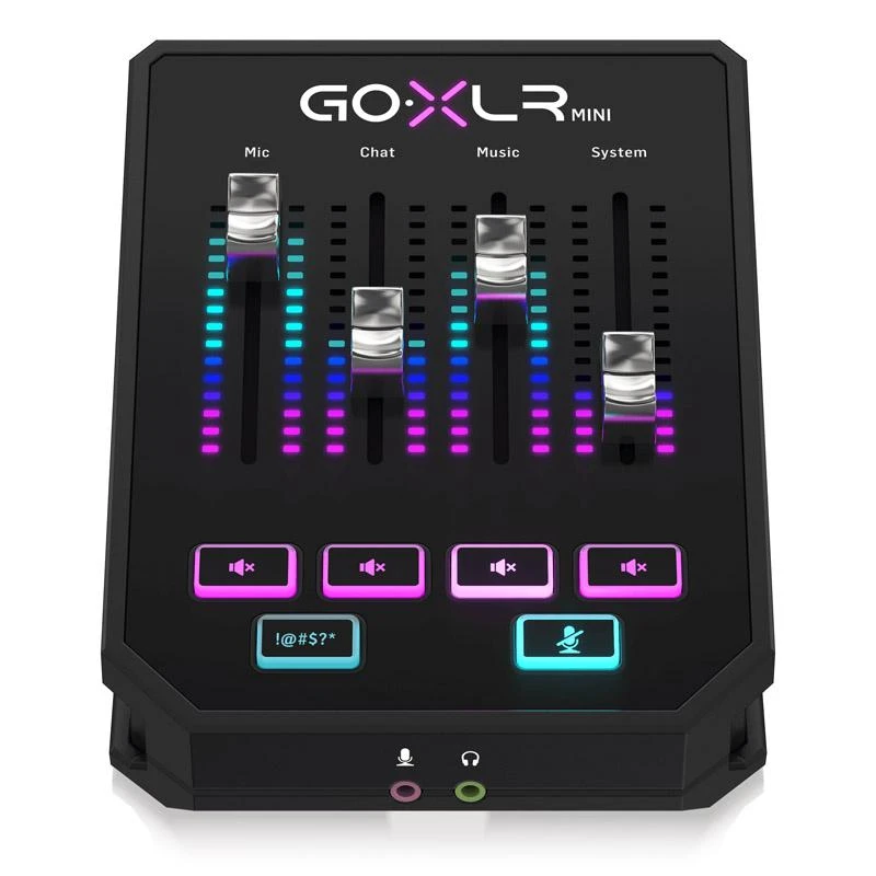 Garso Mikseris - TC Helicon Go XLR Mini USB Maitinamas XLR Įėjimas 24-bit Apdorojimas Juodas