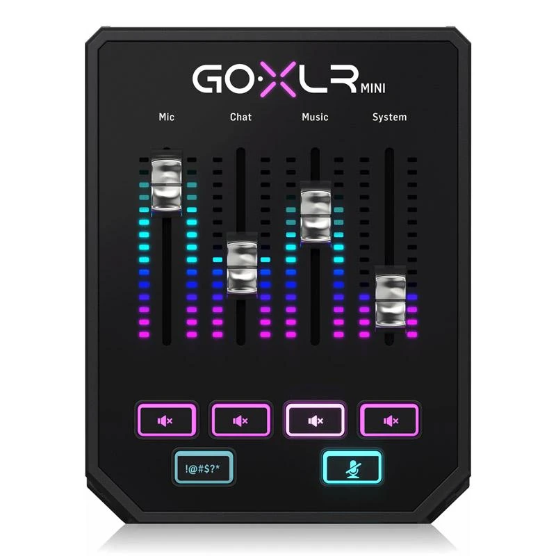 Garso Mikseris - TC Helicon Go XLR Mini USB Maitinamas XLR Įėjimas 24-bit Apdorojimas Juodas