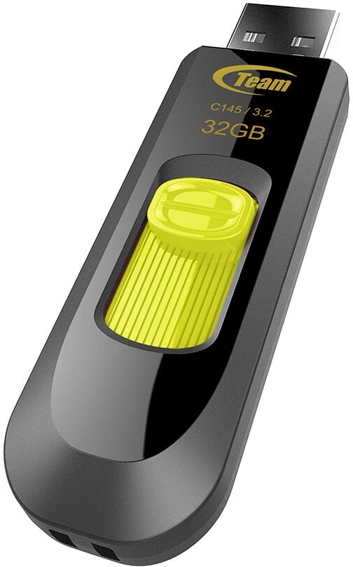 „Team Group TEAMGROUP“ atmintinė USB C145 32 GB USB 3.0 Geltona