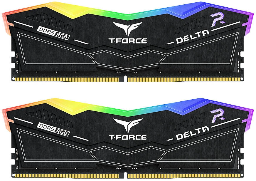 RAM Team Group Delta RGB, DDR5-6000, CL30, 32 GB - juodas