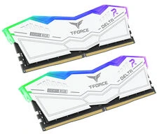 RAM „Team Group Delta RGB“, DDR5-6000, CL30, 32 GB – balta