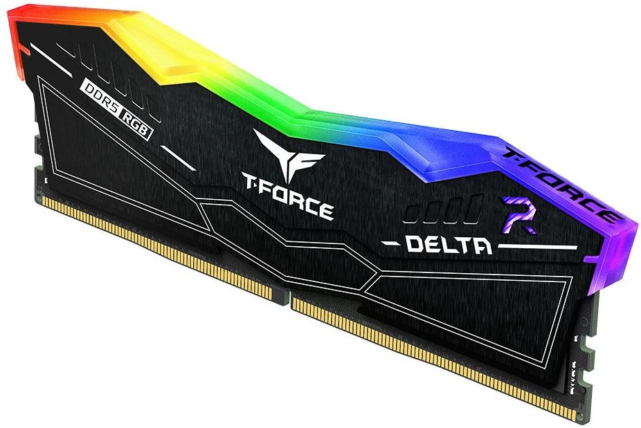 RAM Team Group Delta RGB, DDR5-6000, CL30, 32 GB - juodas