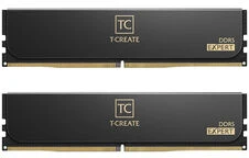 „Team Group T-Create Expert DDR5-6000 RAM“, CL30, XMP/EXPO – 96 GB dvigubas rinkinys, juodas