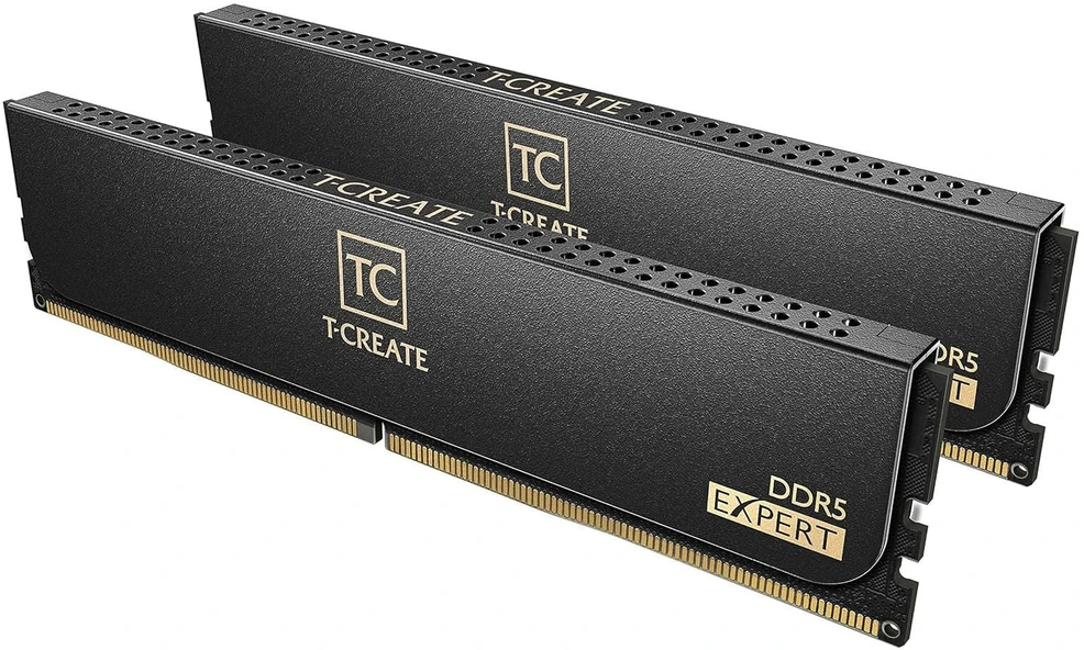 Atmintis Team Group T-Create Expert DDR5-6400 RAM, CL42, XMP/EXPO - 128GB Dual Kit, juodas (CTCED5128G6400HC42CDC01)