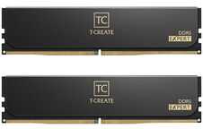 „Team Group T-Create Expert DDR5-6400 RAM“, CL42, XMP/EXPO – 128 GB dvigubas rinkinys, juodas