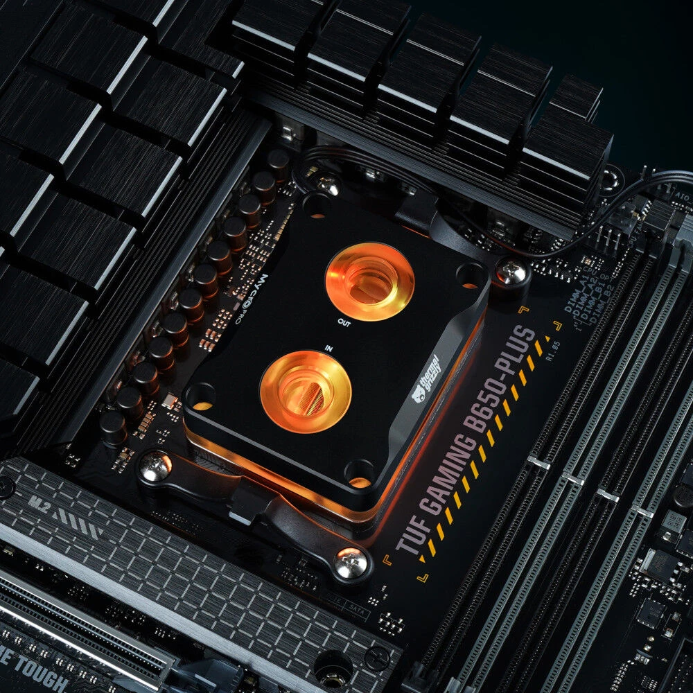 „Thermal Grizzly AMD Mycro Direct-Die Pro RGB V1“ procesoriaus aušintuvas „Vanduo“