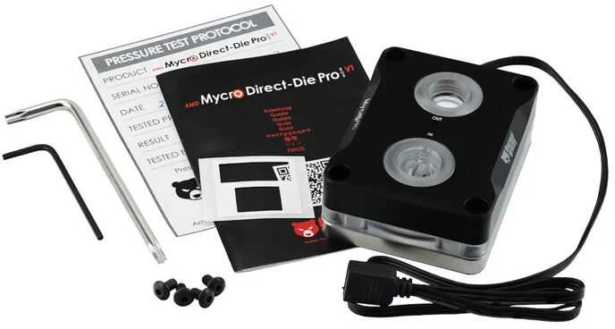 Thermal Grizzly Mycro Direct-Die Pro V1 komplektacija