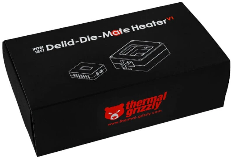 Thermal Grizzly Šiluminis „Grizzly Delid-Die-Mate“ šildytuvo kaitinimo elementas, lizdas 1851