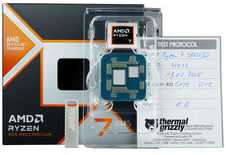 Procesorius Thermal Grizzly Delidded CPU AMD 9800X3D, 8 Kerne, 5,2 GHz, Sockel AM5 (Granite Ridge) - boxed, delidded