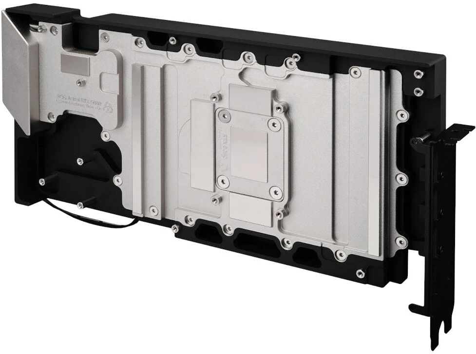 Thermal Grizzly Blok wodny GPU ARGB, su płytą tylną - Akryl, juoda DeltaMate 5080 Astral (TG-DM-GPU-002)