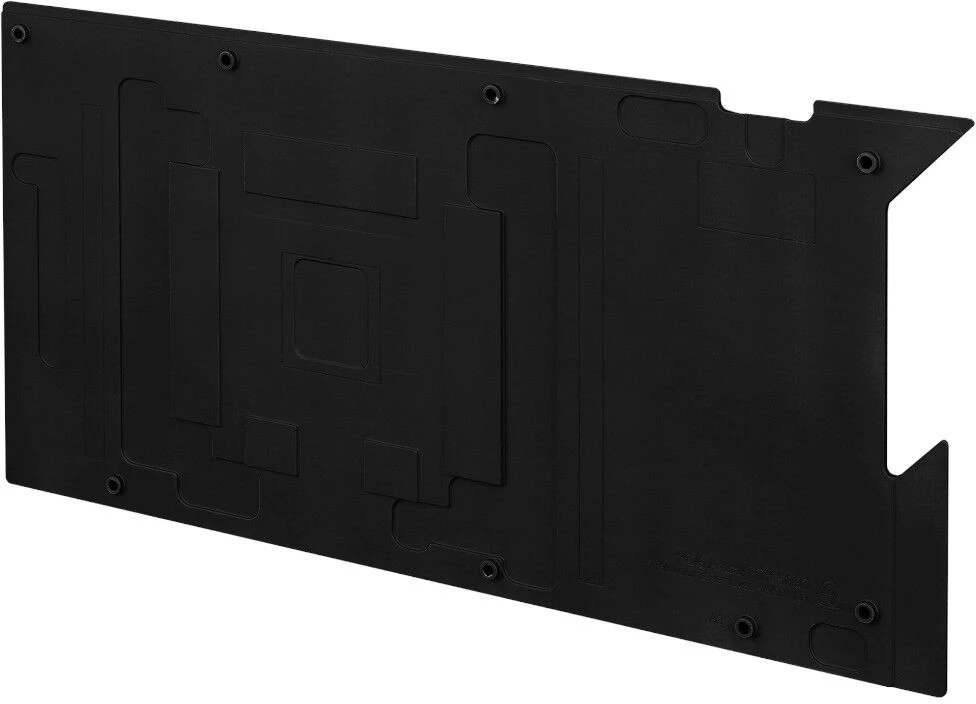 Thermal Grizzly DeltaMate 5090 Astral Glass Edition GPU Vanduo Cooler, ARGB, with Backplate - Borosilicate Glass, Juodas