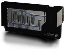 Thermal Grizzly DeltaMate GPU-Wasserkühler für Astral RTX 5090, ARGB, mit Backplate - Acryl, juodas