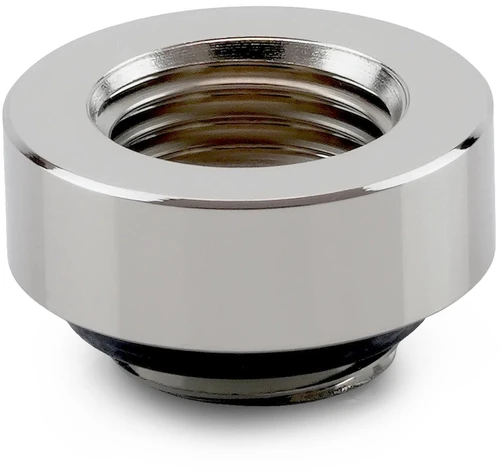 Thermal Grizzly DeltaMate Extender Fitting – MF7, Gloss nickel, 6er-Pack