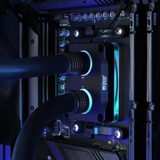 Thermal Grizzly MF14 adapteris sumontuotas sistemoje