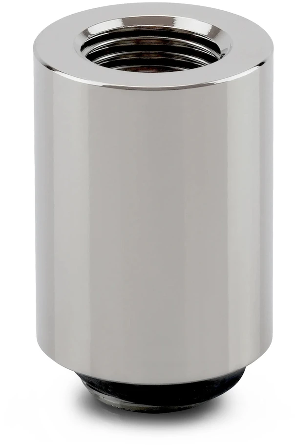 Thermal Grizzly DeltaMate Extender Fitting – MF28, Gloss nickel, 6er-Pack