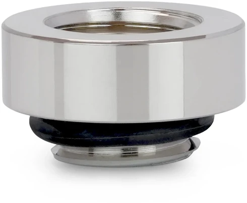 Thermal Grizzly DeltaMate Extender Fitting – MF7, Gloss nickel, 6er-Pack
