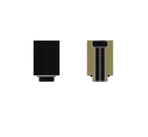 „Thermal Grizzly DeltaMate“ ilgintuvo jungtis – MF28, juodas, 6 vnt. pakuotė