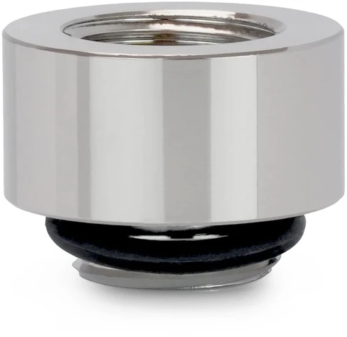 Thermal Grizzly DeltaMate Extender Fitting – MF10, Gloss nickel, 6er-Pack
