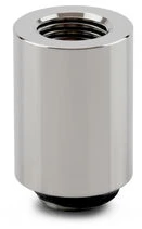 Thermal Grizzly DeltaMate Extender Fitting – MF28, Gloss nickel, 6er-Pack