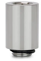 Thermal Grizzly DeltaMate Extender Fitting – MF28, Gloss nickel, 6er-Pack