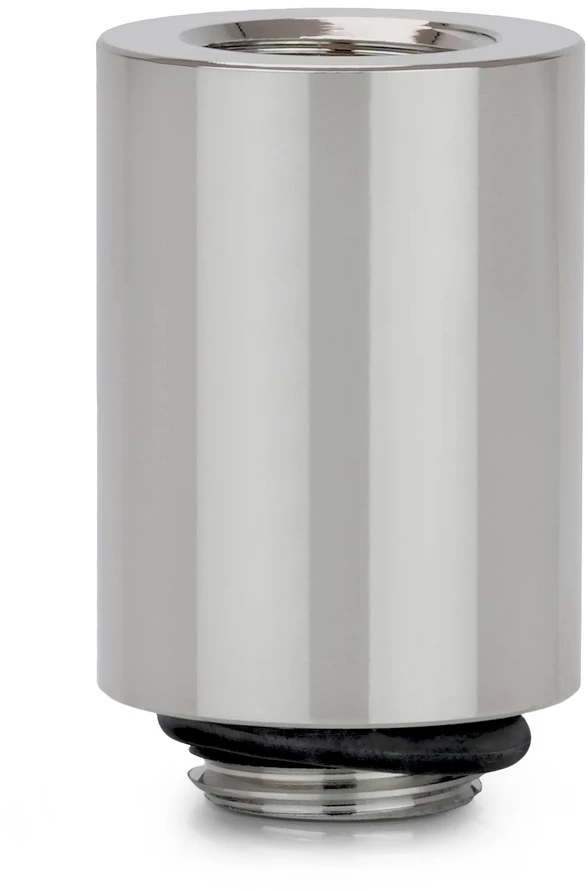 Thermal Grizzly DeltaMate Extender Fitting – MF28, Gloss nickel, 6er-Pack