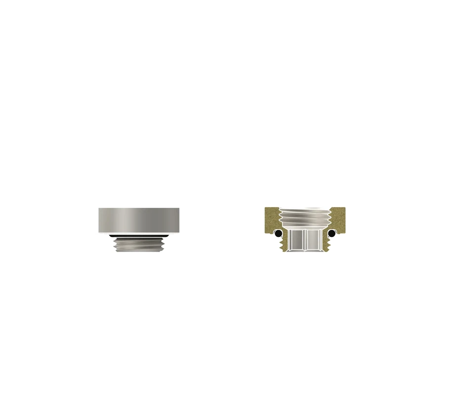 „Thermal Grizzly DeltaMate“ ilgintuvo jungtis – MF7, matinio nikelio spalvos, 6 vnt. pakuotėje