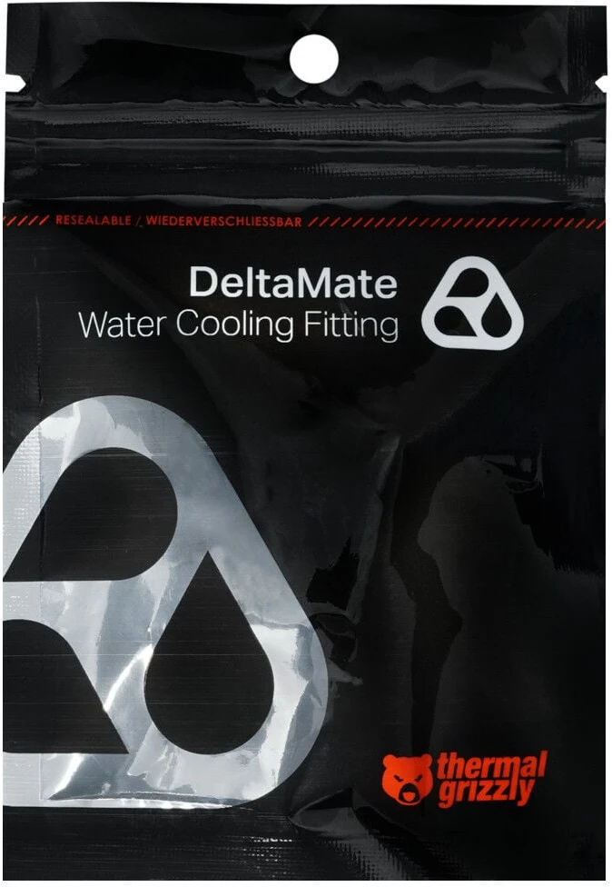 Thermal Grizzly DeltaMate Quick Disconnect Female – M, Matt Nickel