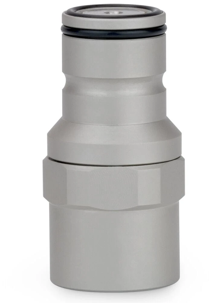 ThThermal Grizzly DeltaMate Quick Disconnect Male – F, Matte Nickel
