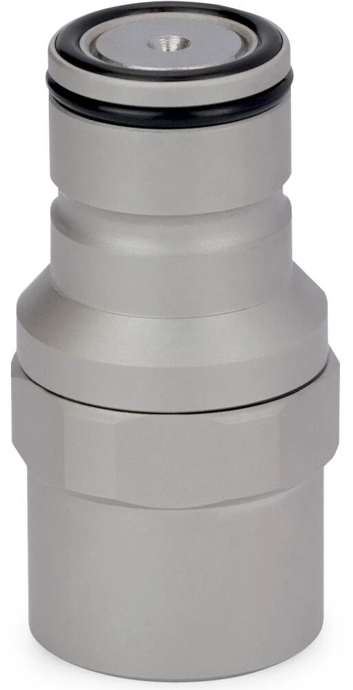 ThThermal Grizzly DeltaMate Quick Disconnect Male – F, Matte Nickel