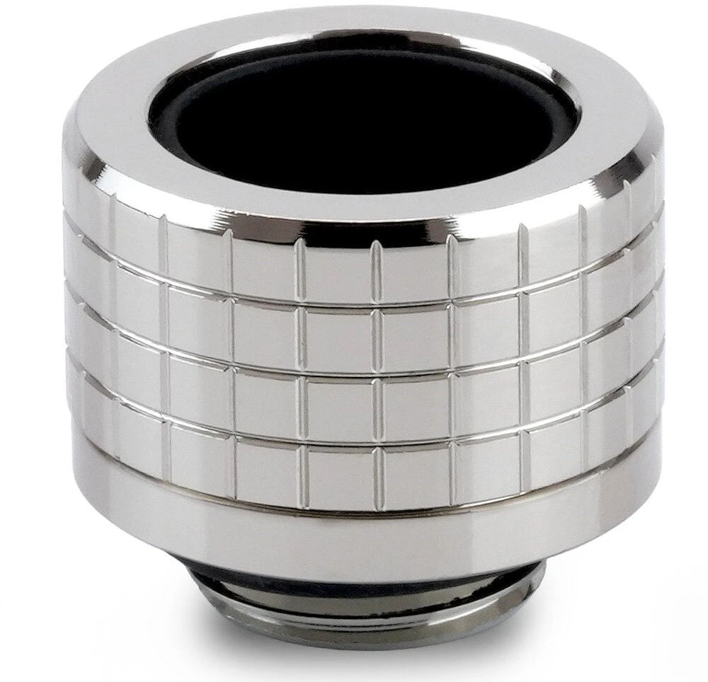 Thermal Grizzly DeltaMate Compression Fitting, Brass – Gloss Nickel, HT16
