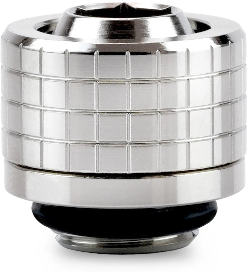 Thermal Grizzly DeltaMate Kompressions-Fitting, Messing – Gloss Nickel, ST16