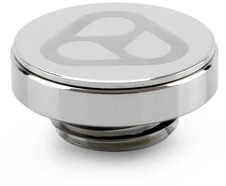 Thermal Grizzly DeltaMate Plug Verschlussstopfen, Messing - Gloss Nickel, 6er-Pack