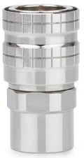 Thermal Grizzly DeltaMate Quick Disconnect Female – F, Gloss Nickel