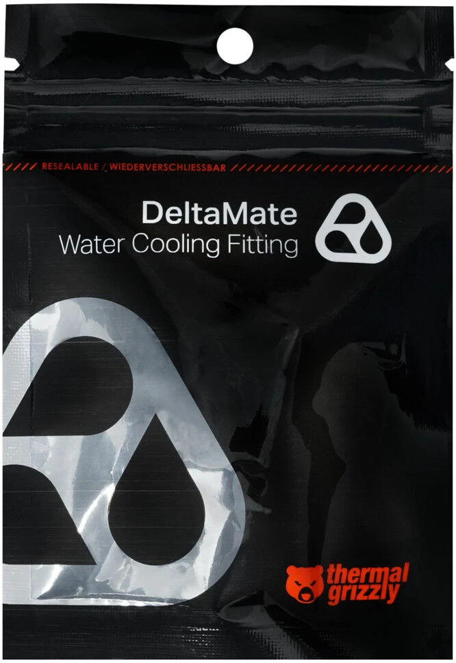 Thermal Grizzly K DeltaMate Quick Disconnect Male - M Juodas (TG-DM-QDC-0010)