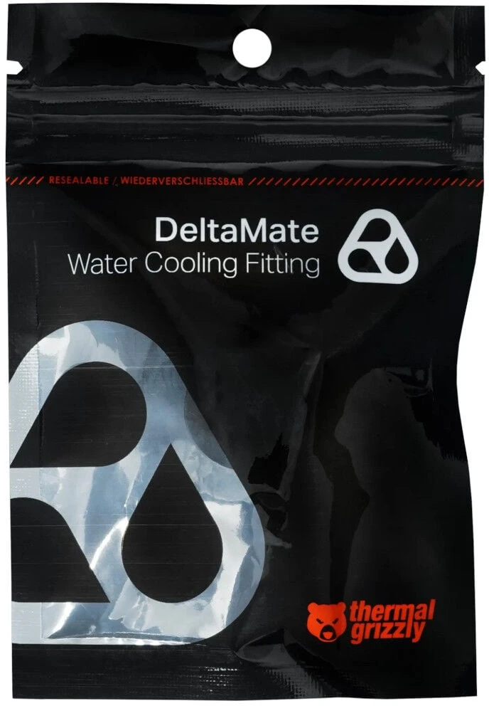 Thermal Grizzly Terminis Grizzly DeltaMate rotacinis 45 laipsnių – Juodas