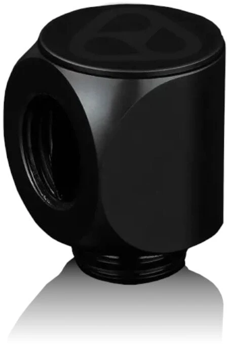 „Thermal Grizzly DeltaMate“ rotacinis antgalis – 90°, juodas, 6 vnt. pakuotėje