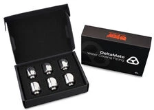 Thermal Grizzly DeltaMate Sukamasis jungiamasis elementas – 90 laipsnių, blizgus nikelis, 6 vnt. paketas