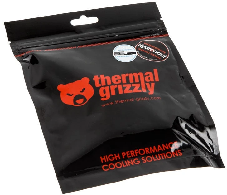 Thermal Grizzly Thermal tepalas "Hydronaut" 10ml/26g | Thermal Grizzly | Thermal Grizzly Thermal tepalas "Hydronaut" 10ml/26g | Šilumos laidumas: 11,8 W/mk; Šiluminė varža 0,0076 K/W; Elektros laidumas*: 0 pS/m; Klampumas: 140-190 Pas; Temperatūra: -200 °C / +350 °C;