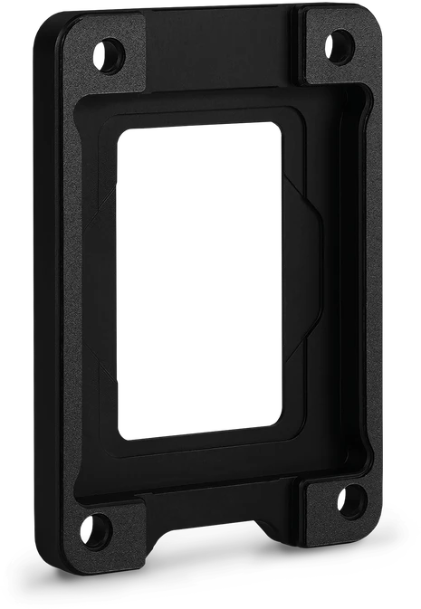 Juodas Intel 1851 CPU kontaktinis rėmelis