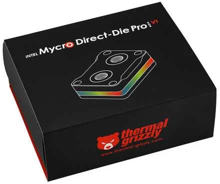 Thermal Grizzly Intel Mycro Direct-Die Pro RGB V1 CPU Vanduo Cooler