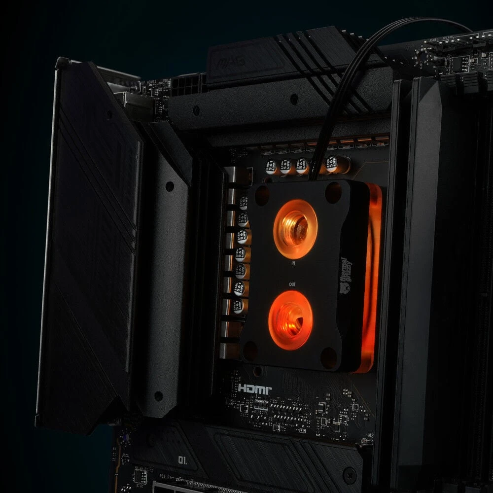 Thermal Grizzly Intel Mycro Direct-Die Pro RGB V1 CPU Vanduo Cooler