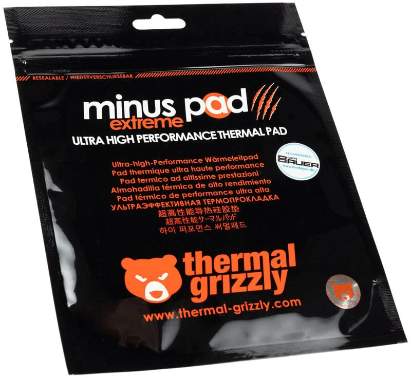Thermal Grizzly Minus Pad Extreme – 100 × 100 × 1,5 mm