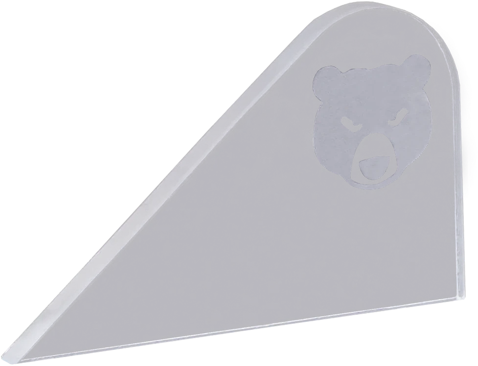 Procesorius Thermal Grizzly Terminis „Grizzly“ grandiklis, akrilas – 3 dalys, skaidrus