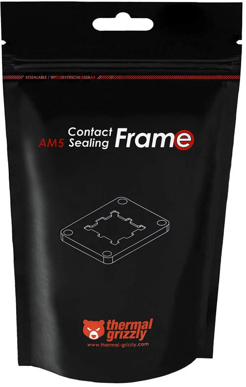 Thermal Grizzly Frame Terminis Grizzly AM5 kontaktinis ir sandarinimo rėmas