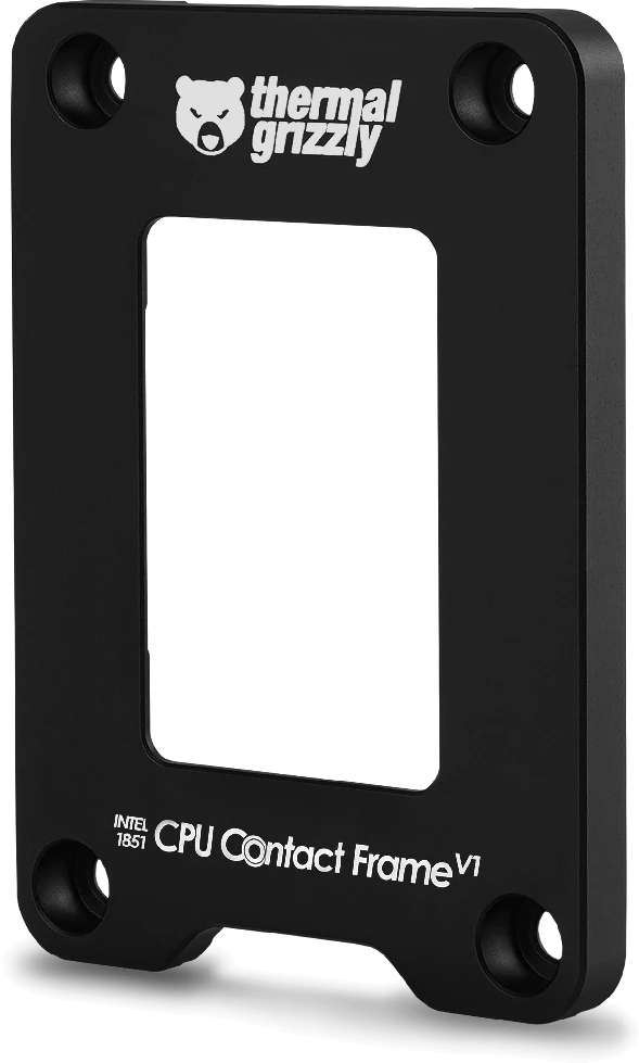Thermal Grizzly Intel 1851 CPU Contact Frame V1 – juodas