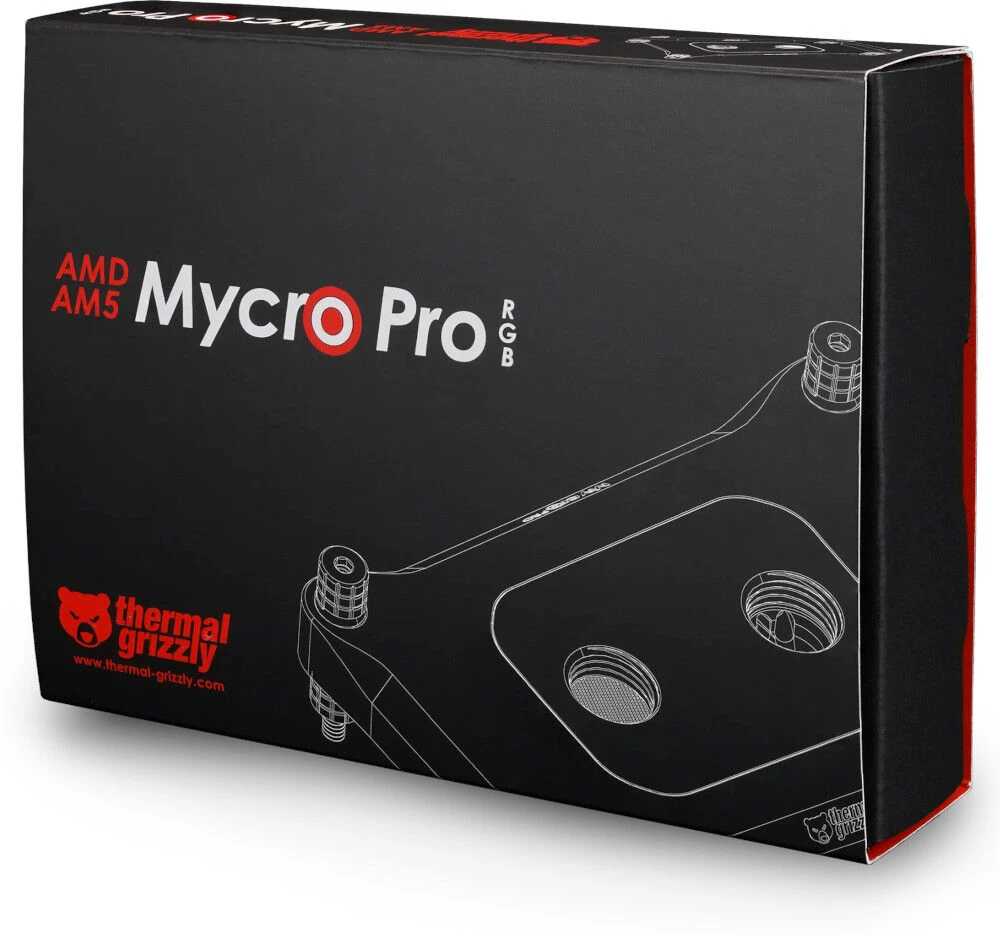 AOC Thermal Grizzly TG AMD AM5 Mycro Pro RGB plokštė